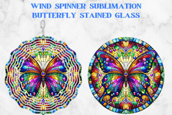 Brilliant Butterfly Stained Glass Wind Spinner: A Designer's Guide