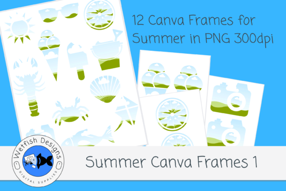 Bring Sunshine to Your Designs with Cute Summer Canva Frames