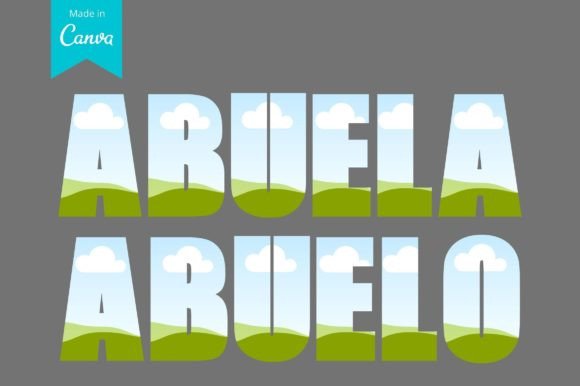 Celebrate Abuela and Abuelo with a Custom Canva Frame