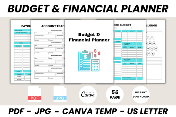 Master Your Finances with This Canva Planner Template