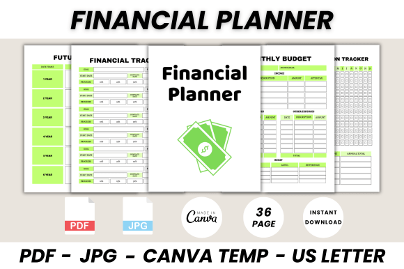 Master Your Money with This Canva Financial Planner