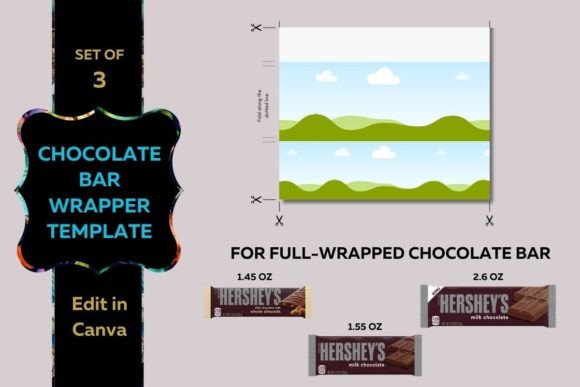 Personalize Any Chocolate Bar with Custom Wrappers