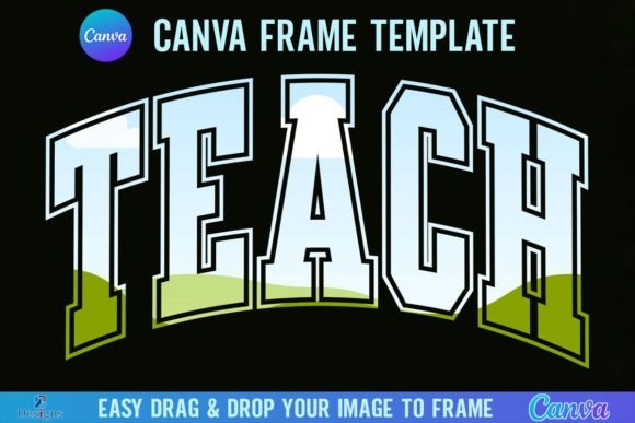 Teach Varsity Canva Template Frame: A Creative Design Asset