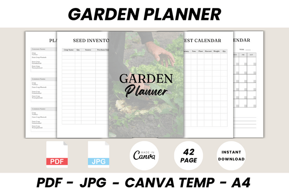 The Ultimate Garden Planner Canva Template: Your Digital Blueprint