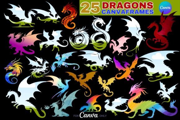 Unleashing Creative Fire: A Deep Dive into the 25 Magical Dragon Canva Frames
